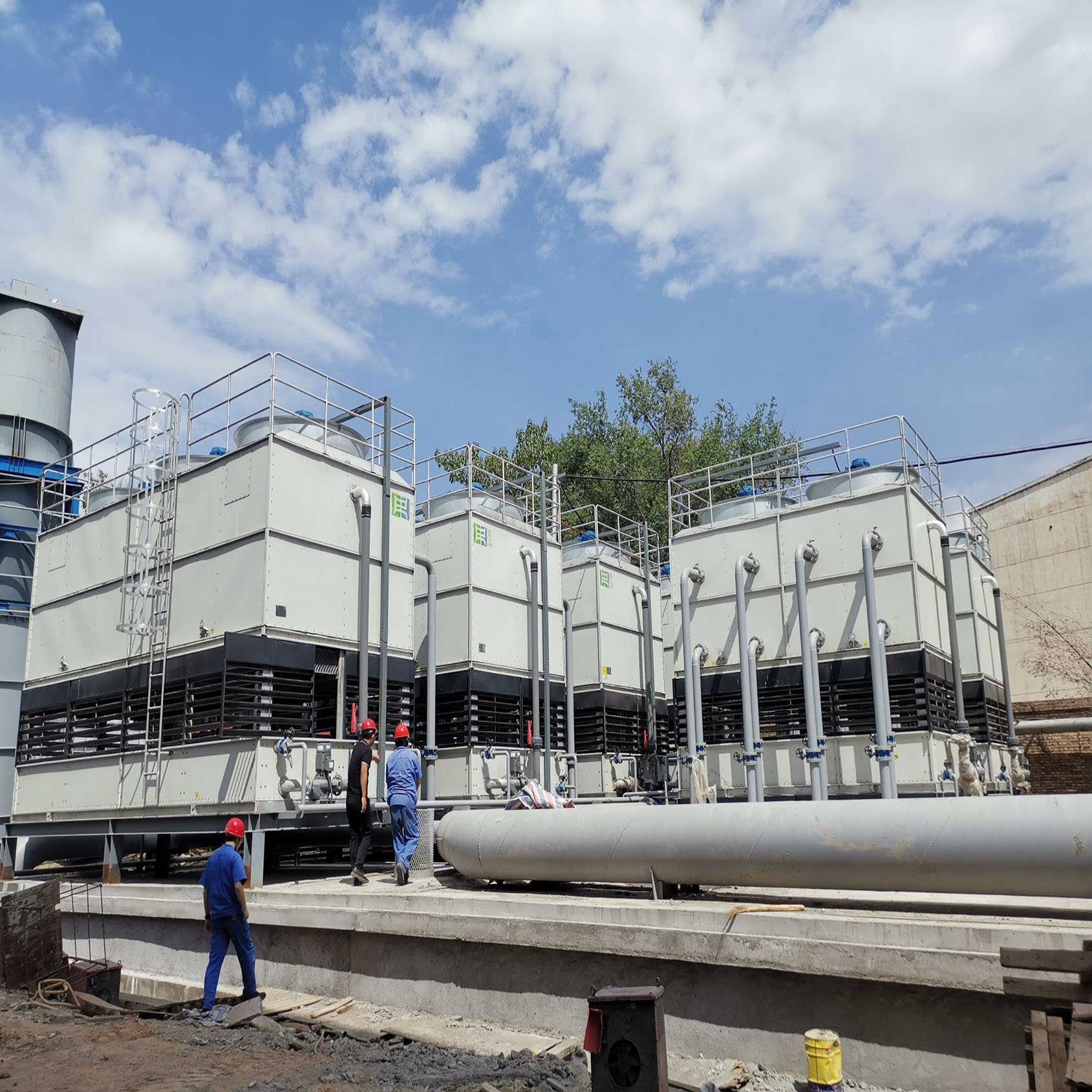 Low Cost Evaporative Condenser System, Heat Exchanger Used in Textile Printing and Dyeing Industry