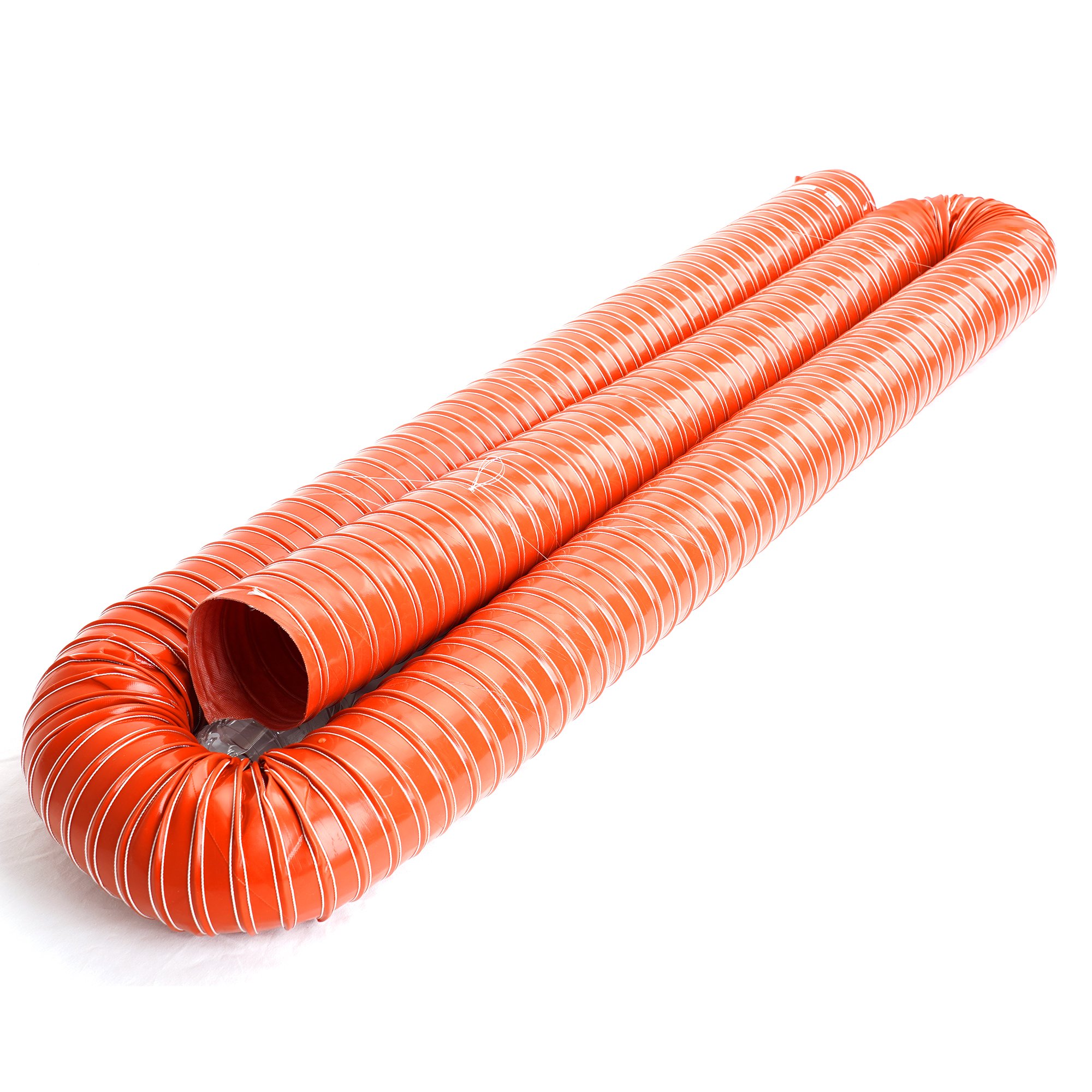 2024 Factory Wholesale Price High Temperature Exhaut Silicone Air Duct Ventilation Flexible Hose With Steel Wire Reinforced