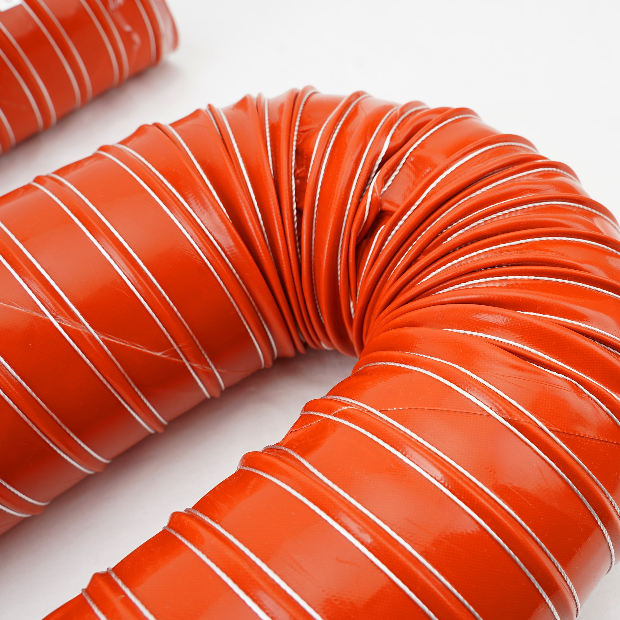 2024 Factory Wholesale Price High Temperature Exhaut Silicone Air Duct Ventilation Flexible Hose With Steel Wire Reinforced