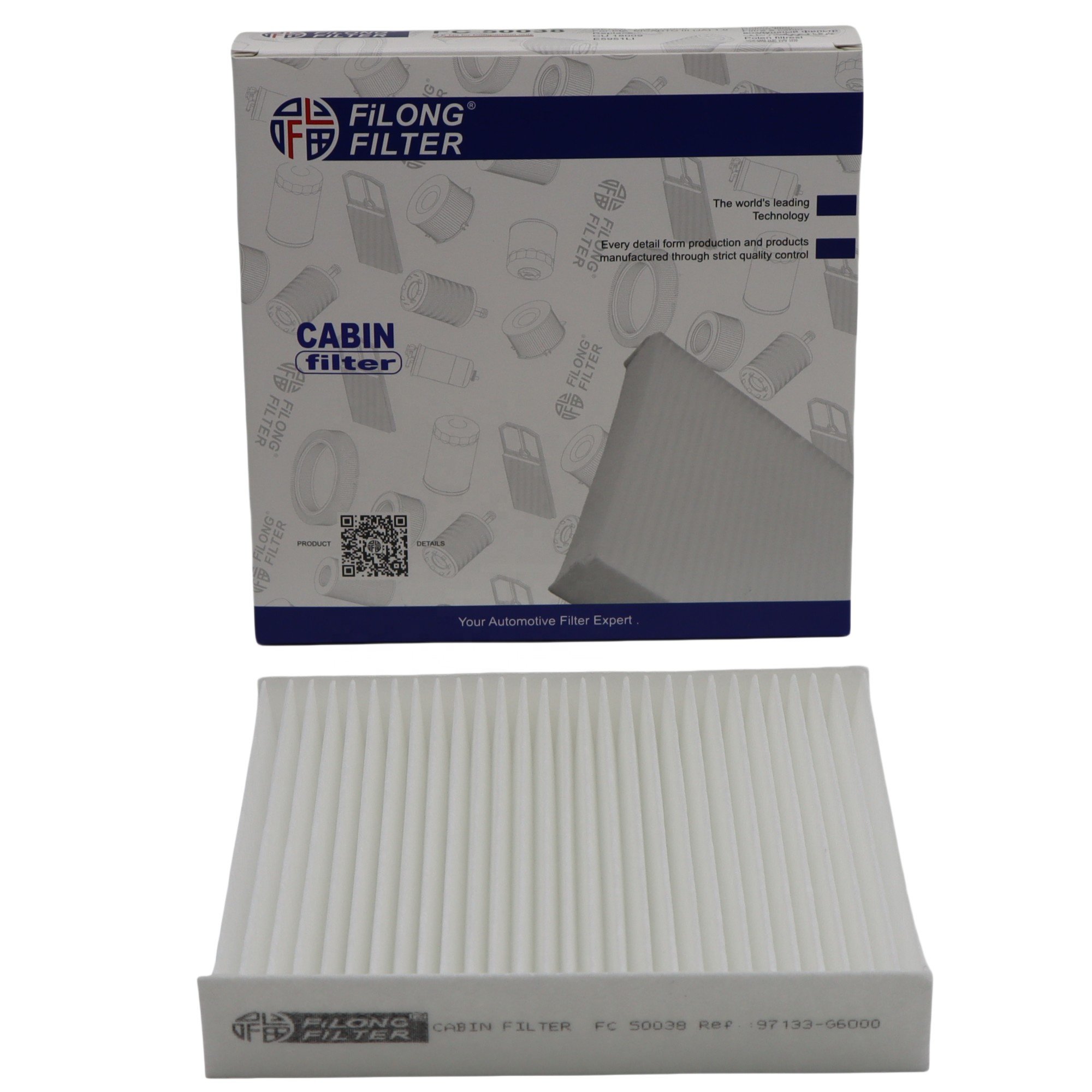 FILONG Factory for KIA for PICANTO CABIN FILTER 97133-G6000 CU18009 E5951LI 1987435134 K1420