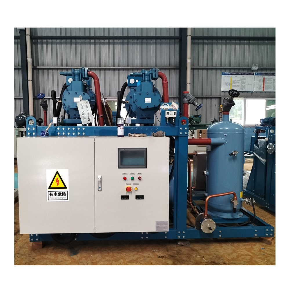 Walk in Cooler Coldroom Freezer Cold Room Refrigeration Screw Compressor Condensing Unit