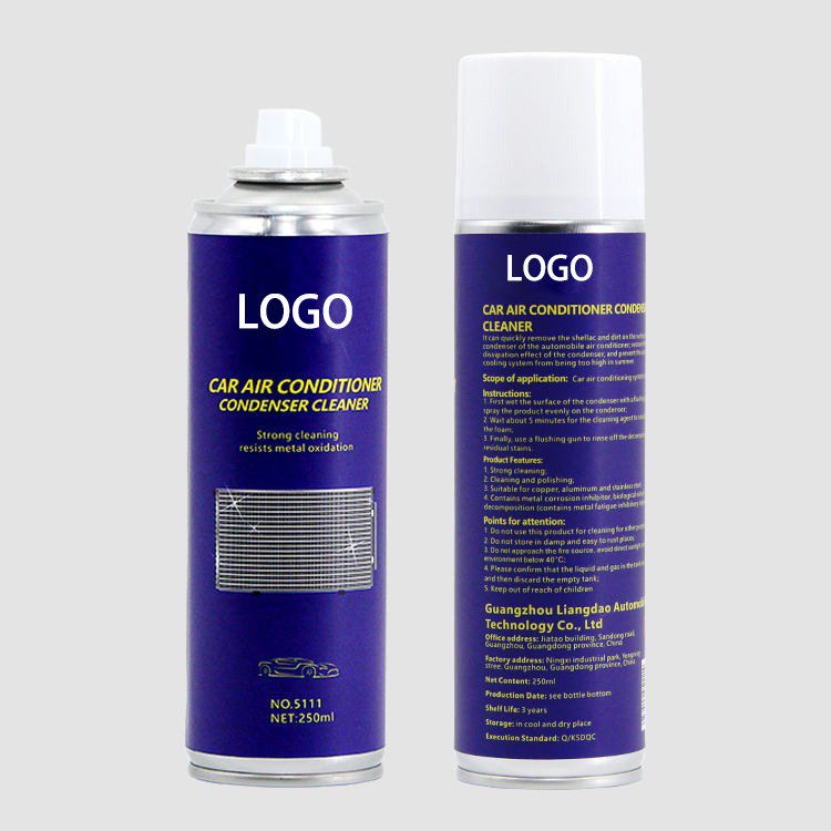 Stocked Multi-purpose Household Chemicals Effective HVAC A/C Cooling Coil Foam Spray Car AC Air Condenser Cleaner
