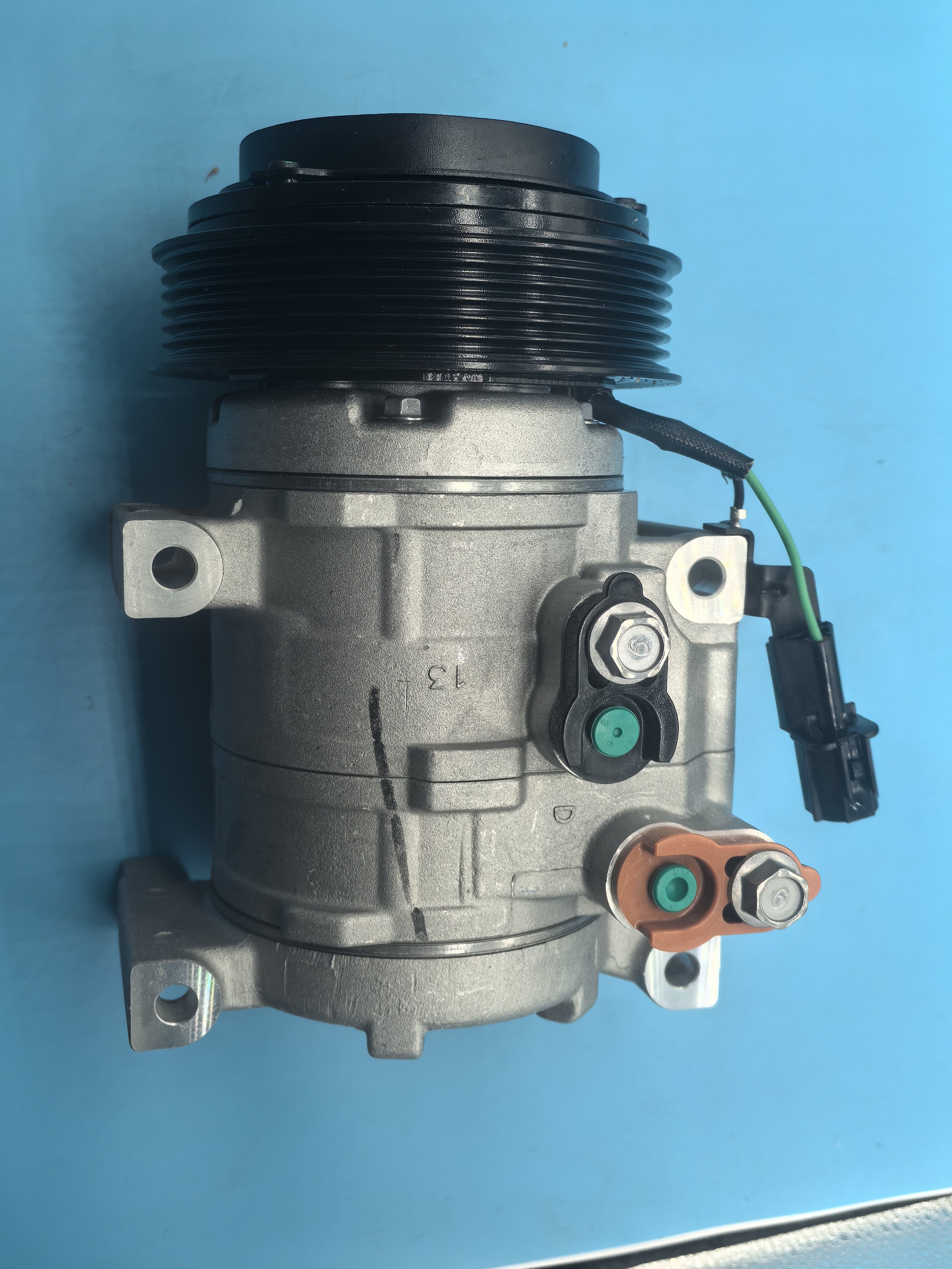Genuine Original DOOWON AC Auto air Condition COMPRESSOR 97701H7000 for KIA Hyundai Soluto PEGAS