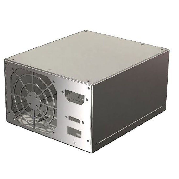 China Professional Custom Anodizing Aluminum Alloy Power Box Enclosure Sheet Metal Part Suppliers Metal Fabrication Service