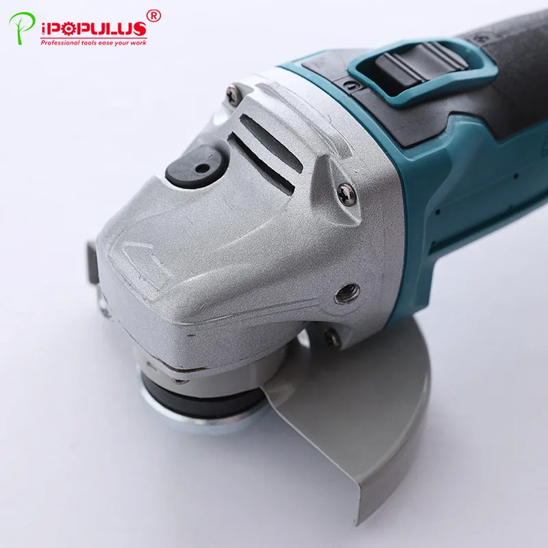 IPOPULUS 125MM 115MM 1100W Electric Top Quality Brushless Cordless Angle Grinder