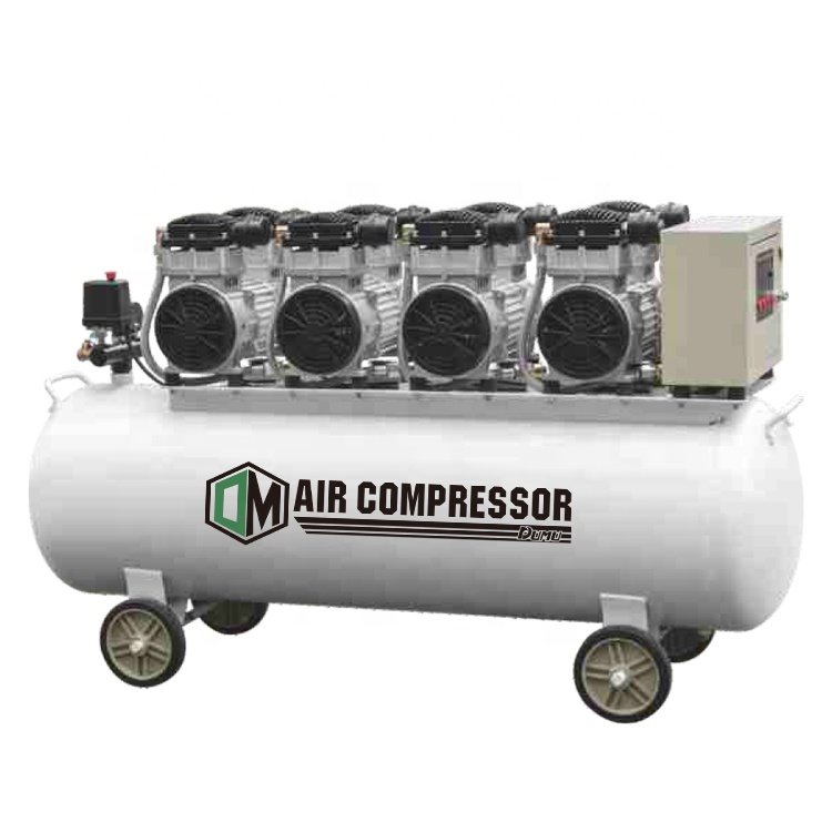 5.5kw Factory Supply Low Noise Oil Free Clean Using Medical Scroll air Compressor