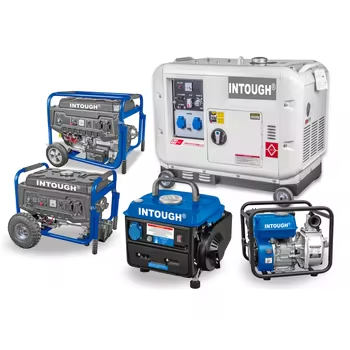 INTOUGH High Quality Grade 2.6KW Oil Free Silent Small Mini Portable Air Compressors 50L