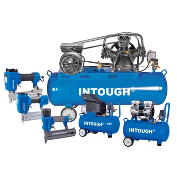 INTOUGH High Quality Grade 2.6KW Oil Free Silent Small Mini Portable Air Compressors 50L