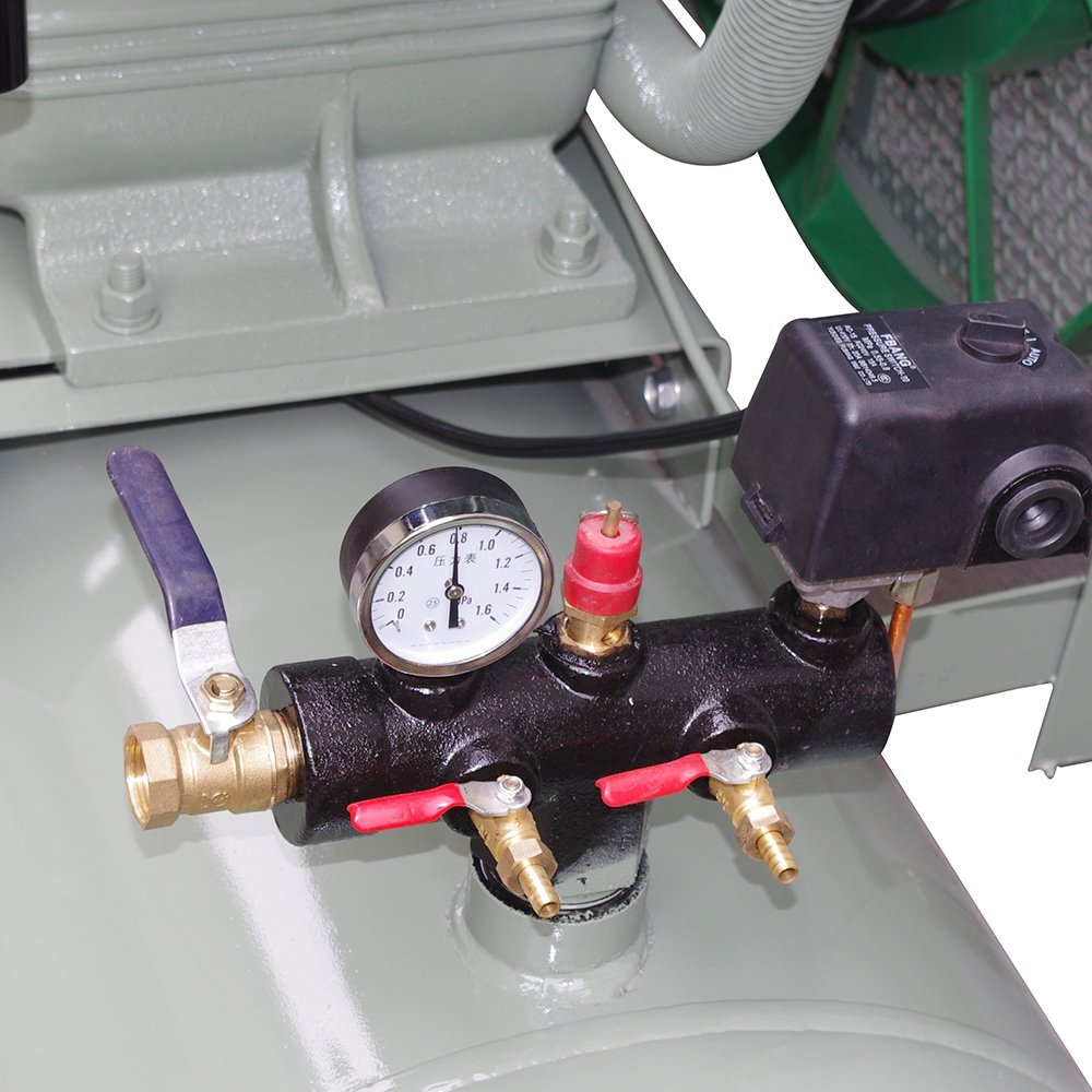Three Stage 11kw 8bar 15hp 1700l/min 115psi tank Belt Driven Piston Type air Compressor