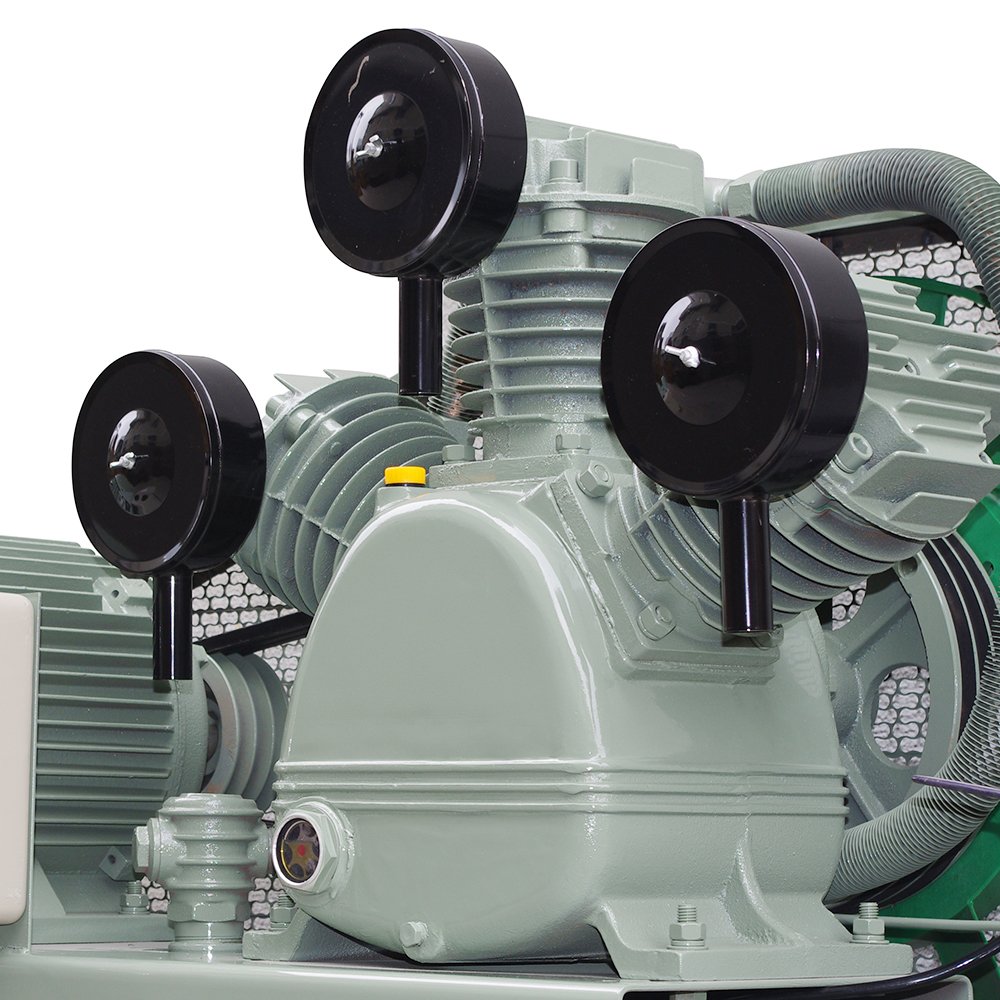 Three Stage 11kw 8bar 15hp 1700l/min 115psi tank Belt Driven Piston Type air Compressor