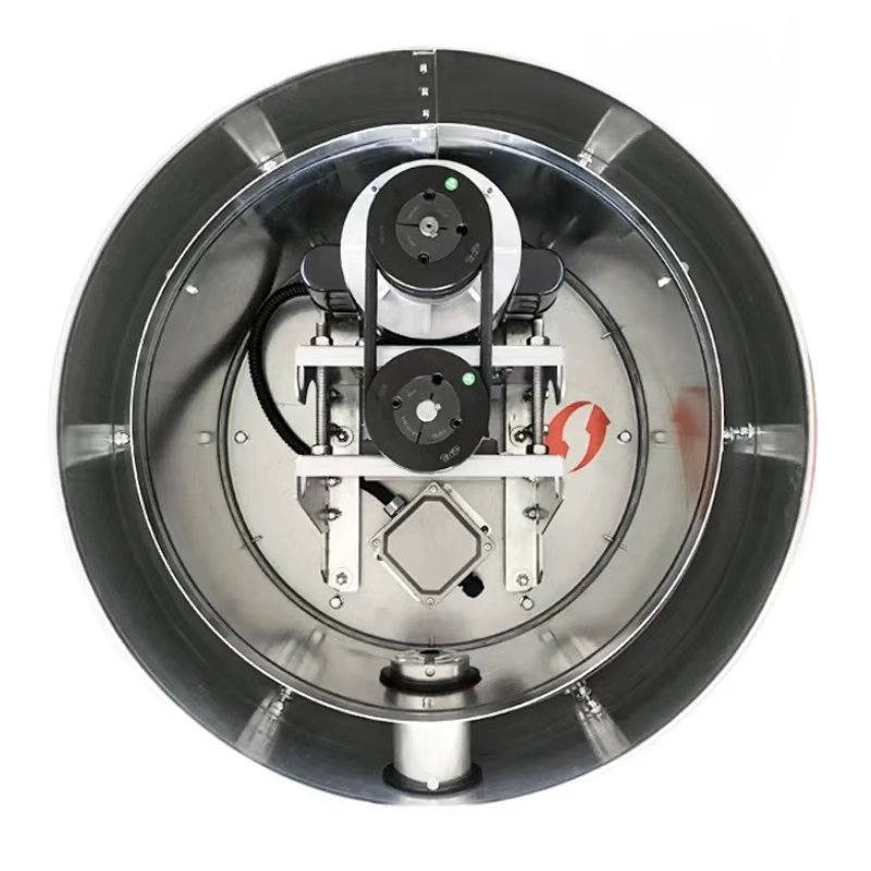 AC110V 60HZ Upward Wind High Efficient Kitchen Exhaust Fan Centrifugal Circular Ducted Fan Food Truck Fume Mushroom Fan