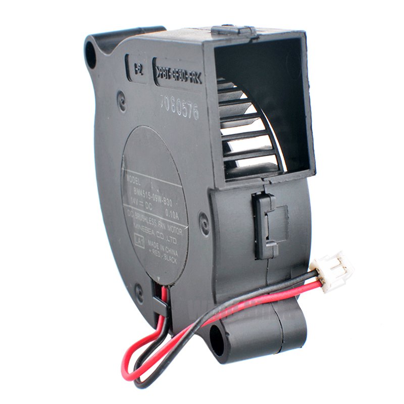 BM4515-09W-B30 4.5cm 45mm 45x45x15mm Blower Fan DC14V 0.10A Double Ball Bearing Centrifugal Fan Cooing Fan for Projector
