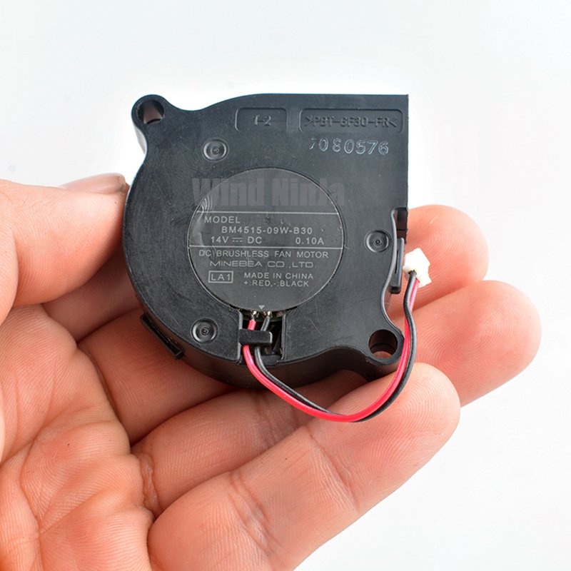 BM4515-09W-B30 4.5cm 45mm 45x45x15mm Blower Fan DC14V 0.10A Double Ball Bearing Centrifugal Fan Cooing Fan for Projector