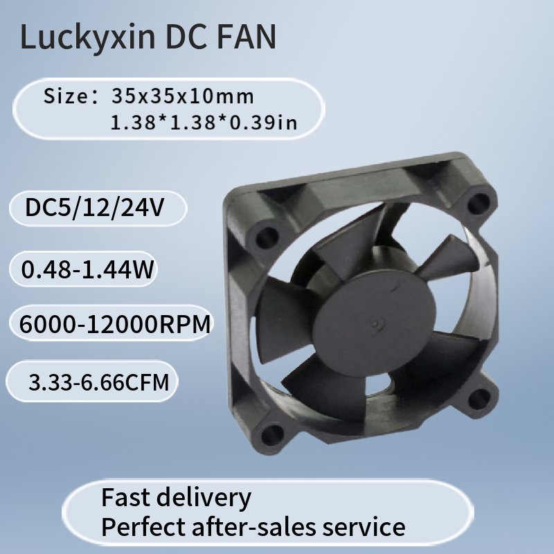35*35*10mm 5V Ac Dc 12vot Fan Turbo Air Mini Fan Cooling Bamboo Adjustable Laptop Stand with Coling Dc Cooling Fan