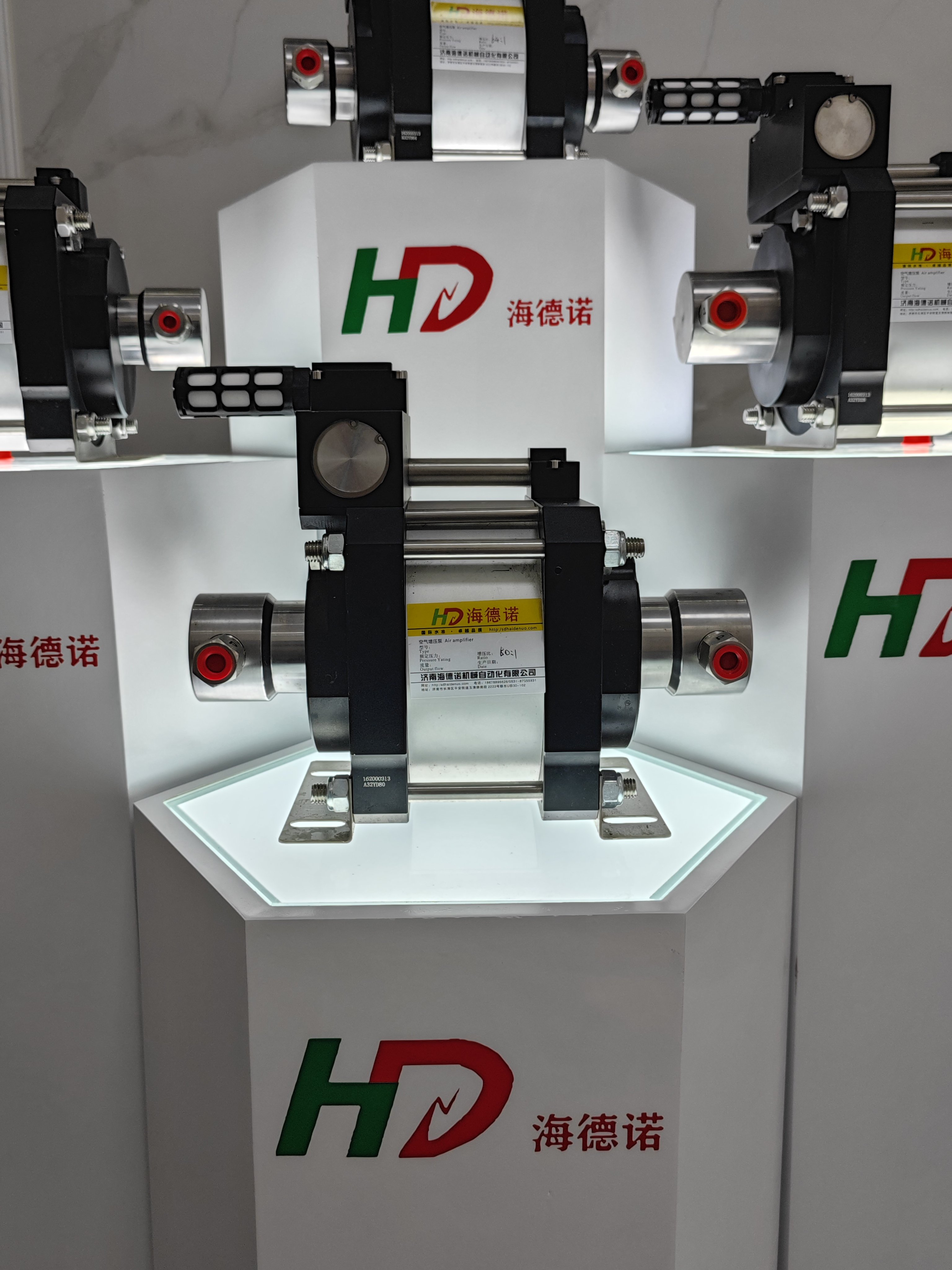Gas-Liquid Booster Pump Compressed Air Power Reciprocating Pump Compressed Air, Bottled Nitrogen Drive
