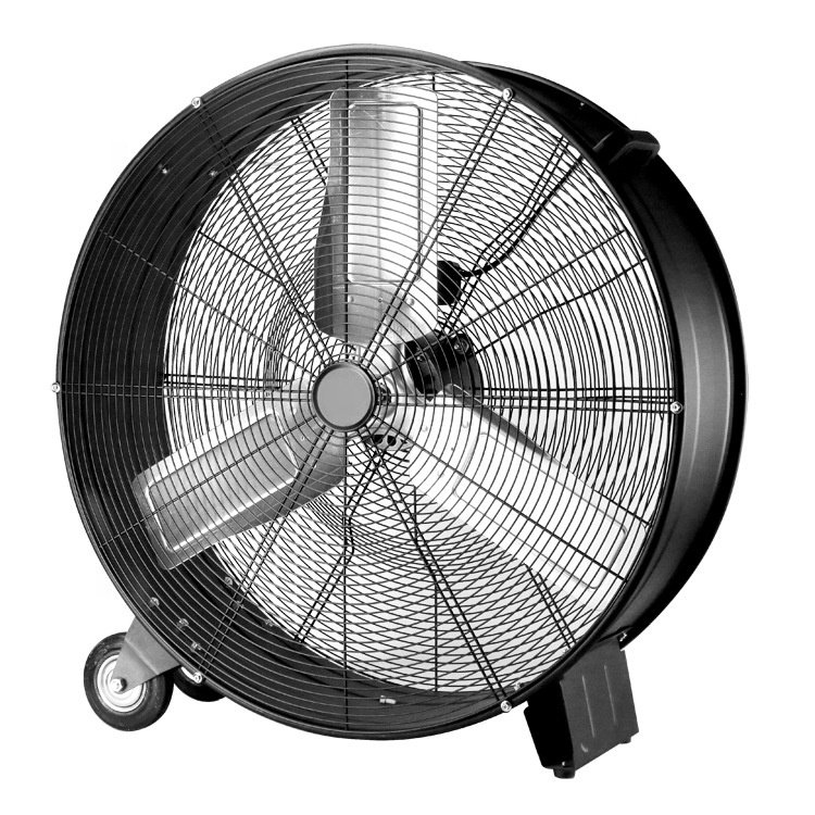 24/30/36 Inch Floor Drum Type Exhaust Ventilation Portable Cheap Industrial Fan Floor Fan Vertical
