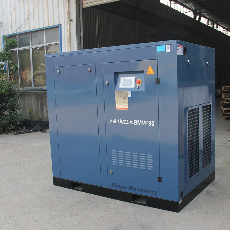 Kaishan 90kw 120hp BMVF90 220v 380v 415v 440v 460v Variable Frequency Inverter Screw Air Compressor