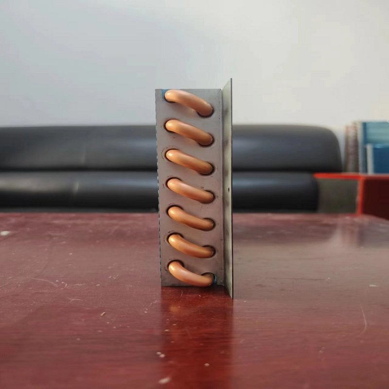 Copper Tube Copper Fin Condensing Coils Heat Exchange Evaporator Coil