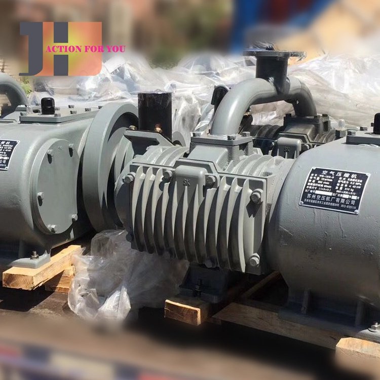 Chinese Wholesale Bulk Cement Air Compressor with Bohai Brand for Dry Bulk Unloading Compressor Dry Bulk Blower for Sale