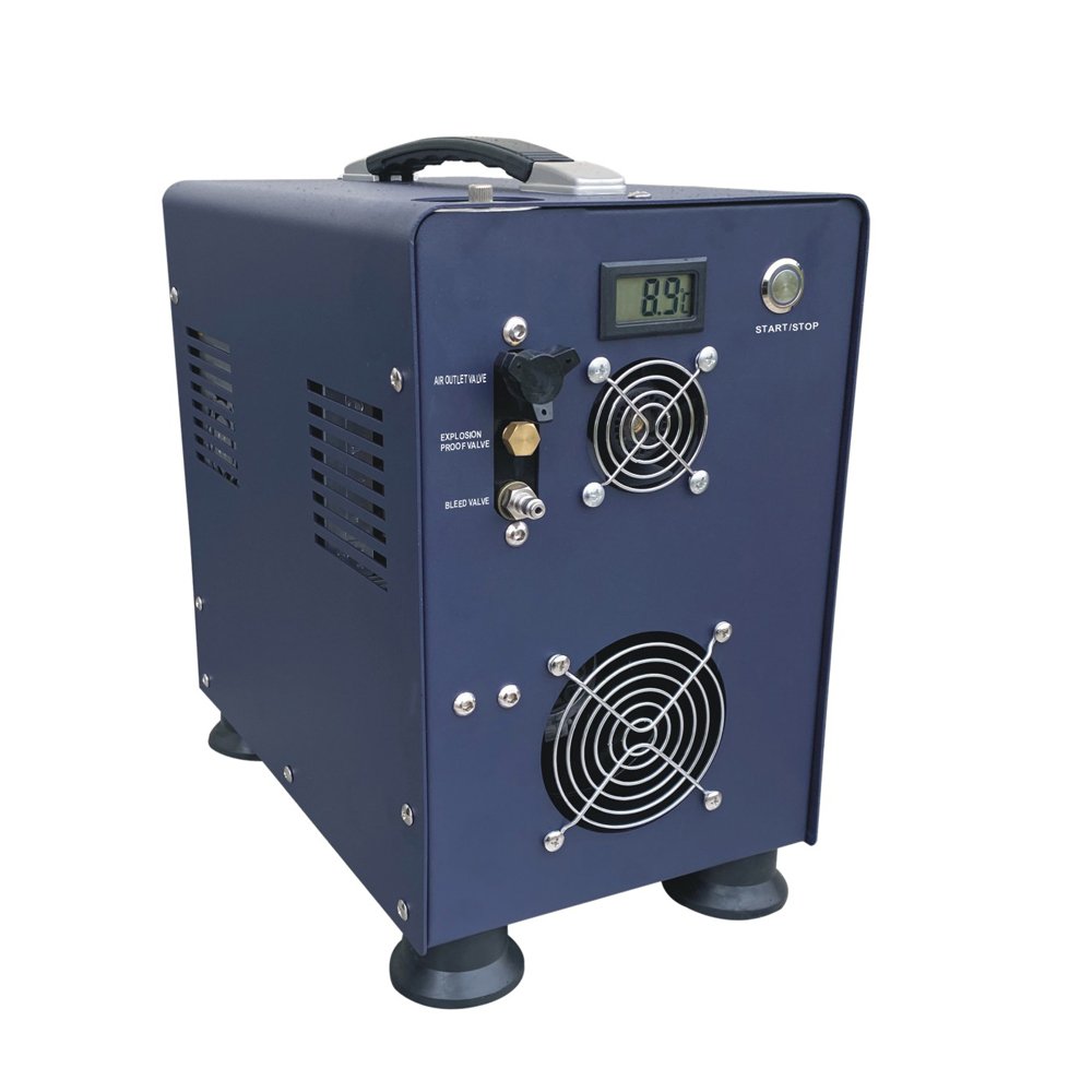 400W 30mpa High Pressure Silent Oil Free air Cooling Pcp air Compressor for Diving