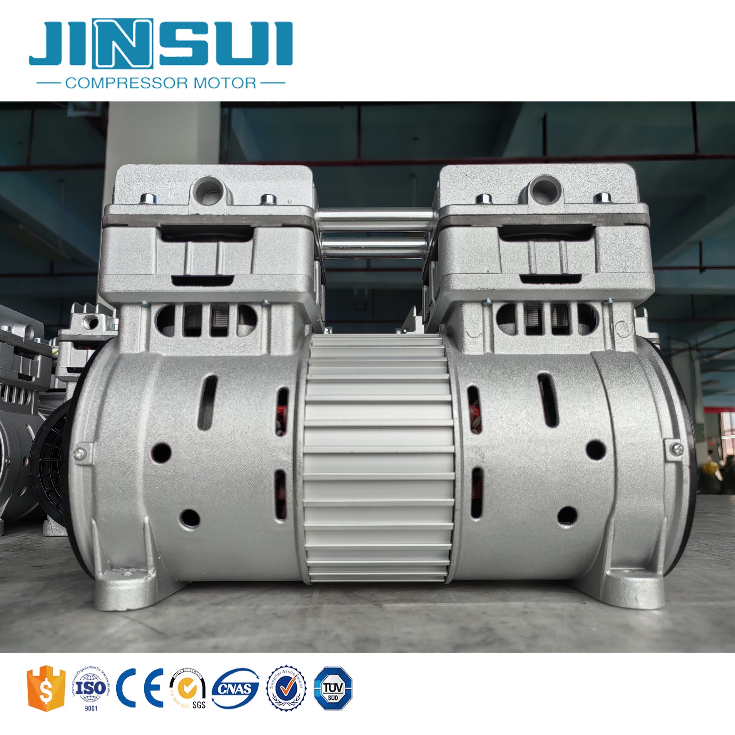 220V 750W/1HP Air Compressor 8 Bar High Flow Rate Piston Compressor Pump