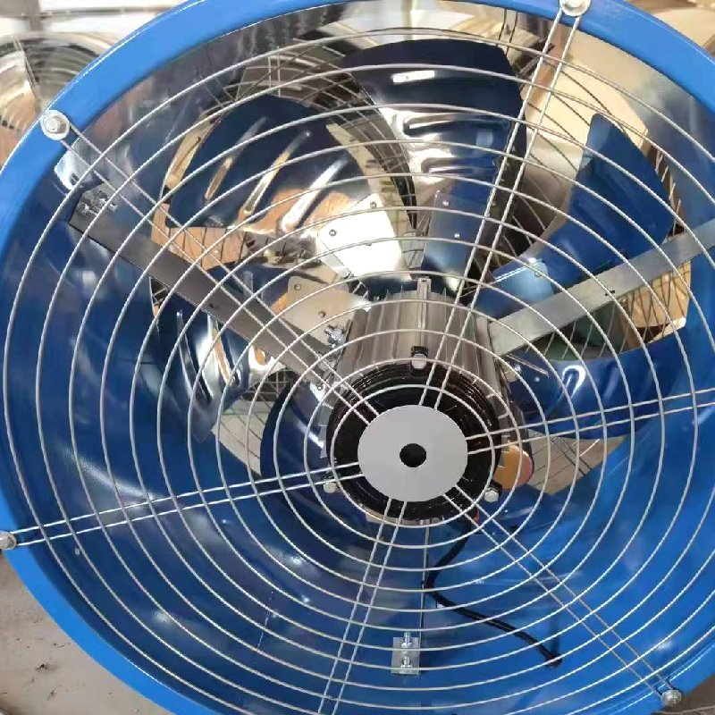 Poultry Farm Fan Hanging Air Circulation Fan Air Blower With Stainless Steel Blades