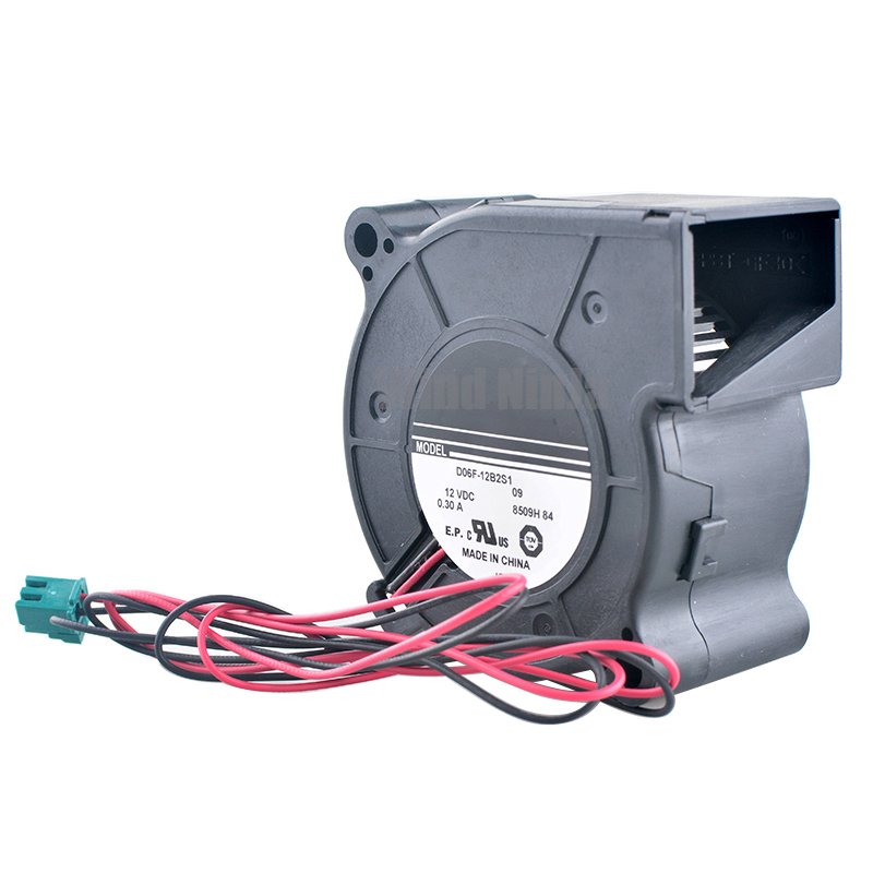 D06F-12B2S1 6cm 60mm Blower Fan 60x60x30mm DC12V 0.30A 4600rpm Dual Ball Bearing Centrifugal Fan Cooling Fan for air Purifier