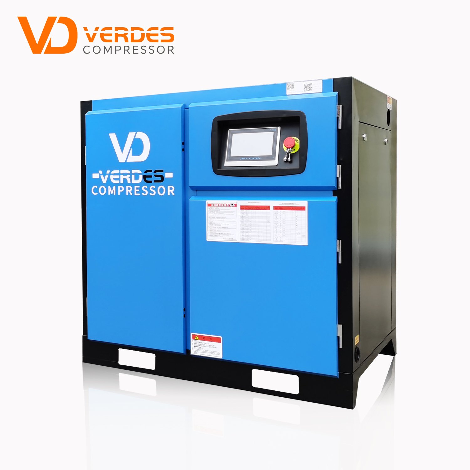 Inverter Vfd Controller air Compressor Large Screw air Compressor 185cfm air Compressor Industrial Compresor Machine