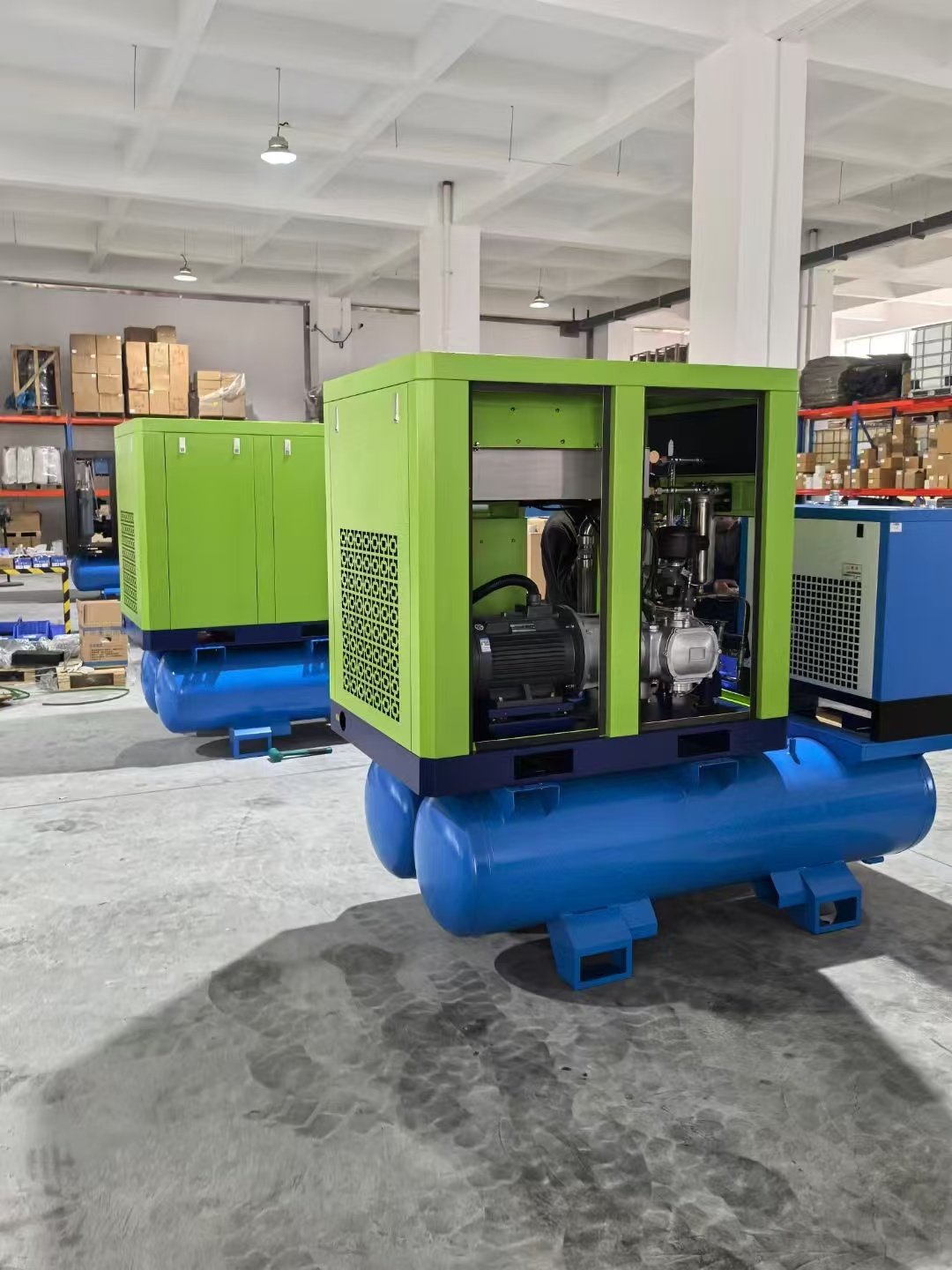 Integrated Variable Frequency Permanent Magnet Compressor, Customized air Compressor, Scroll Compressor