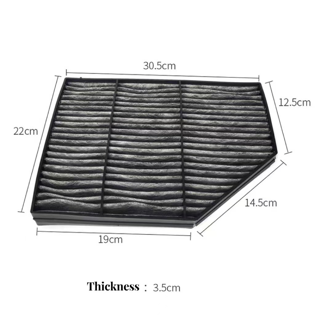 Cabin Filter OEM 9608300618 Cabin Filter for Mercedes-Benz AROCS Auto Cabin air Filter with OEM CUK32001 LAK863