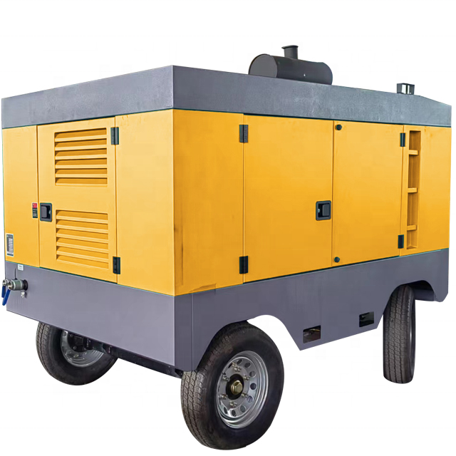 KAIYAN air diesel Portable air Compressor for Water Well Drilling Rig