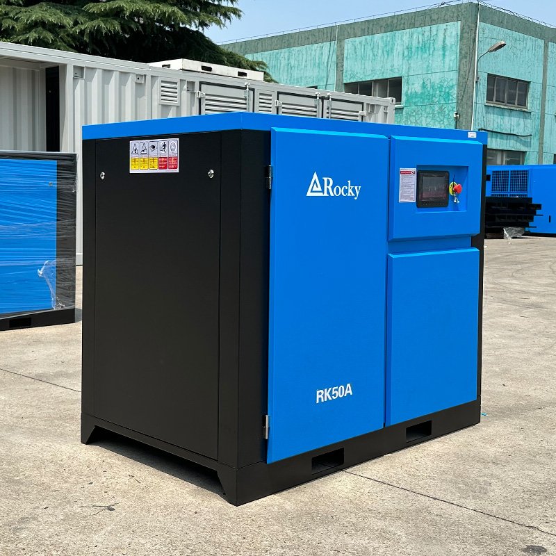 50HP Fixed Speed Industrial Rotary Screw Air Compressor 37kW