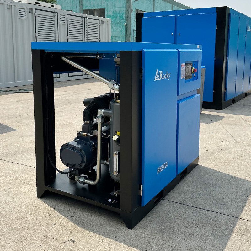 50HP Fixed Speed Industrial Rotary Screw Air Compressor 37kW
