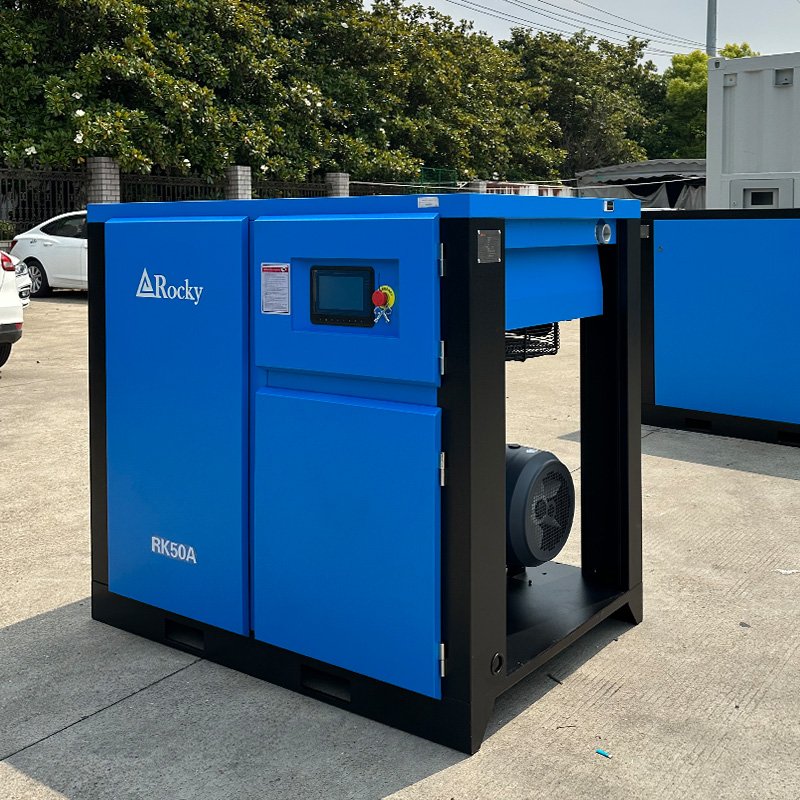 50HP Fixed Speed Industrial Rotary Screw Air Compressor 37kW