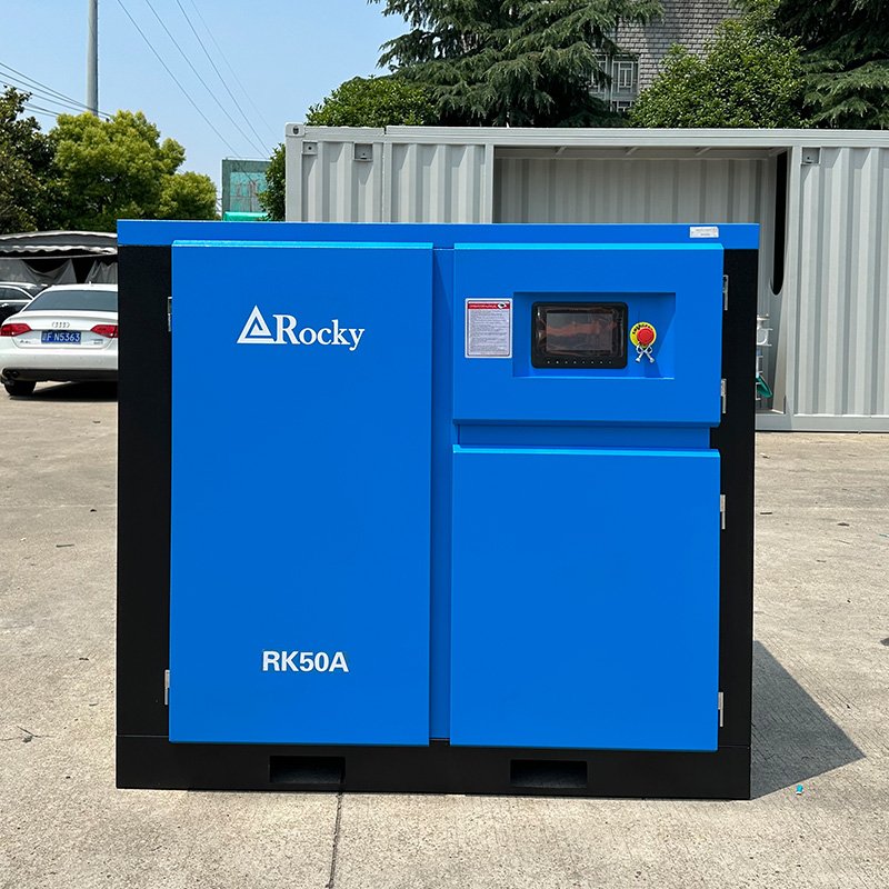 50HP Fixed Speed Industrial Rotary Screw Air Compressor 37kW