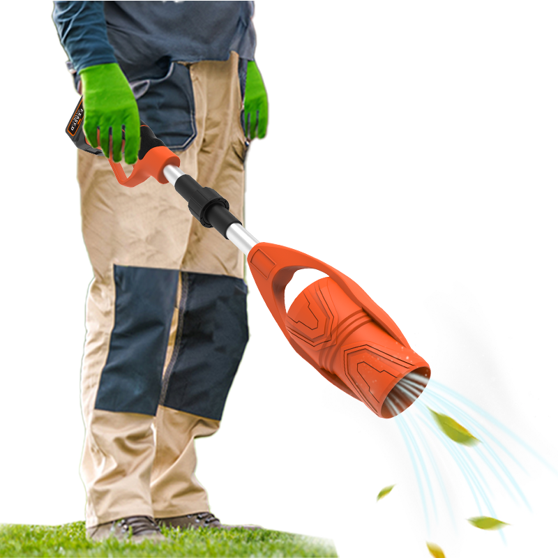 21V Household Folding Integrated Leaf Blower Rechargeable Garden Blower