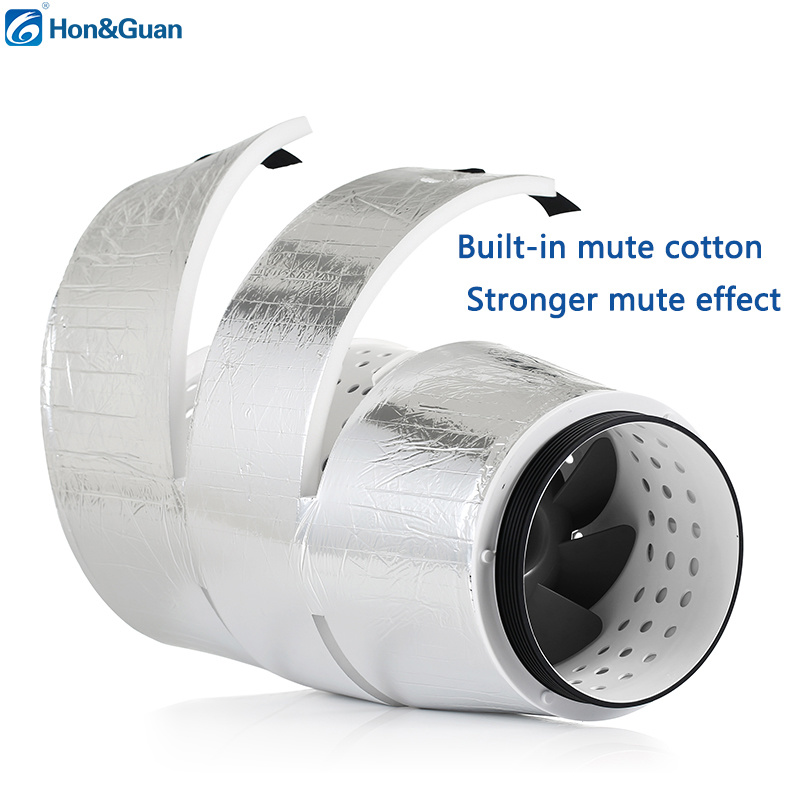 4 "caliber Super Silent air Fan Exhaust Duct Fan for Home Ventilation Use