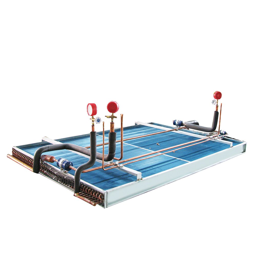 OEM Evaporator Condenser Heat Exchanger for air Conditioning Industries Aluminium Fin and Copper Tube