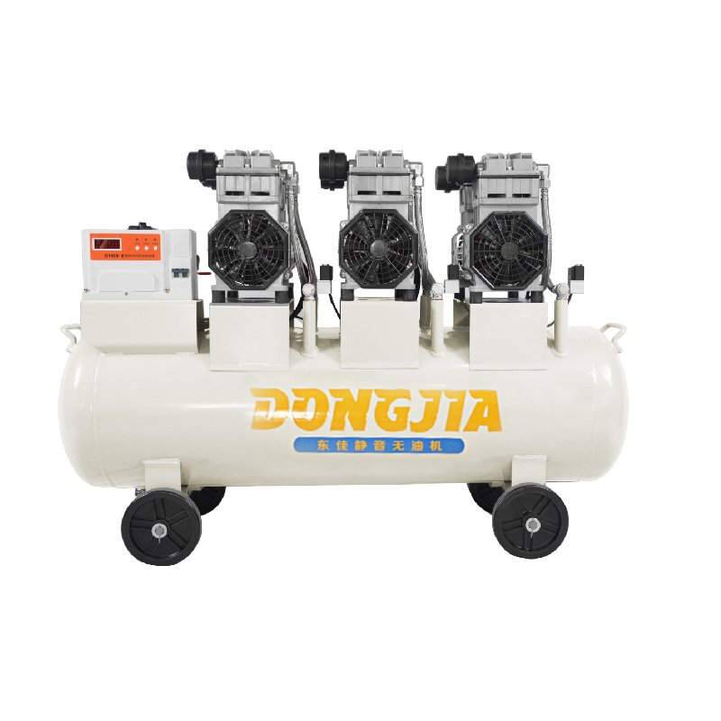 Hot Sale Professional Low Noise Oil Free Air Compressor 120L air Compressor 220v