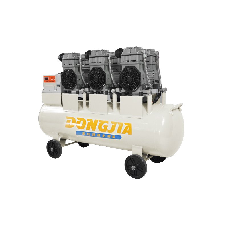 Hot Sale Professional Low Noise Oil Free Air Compressor 120L air Compressor 220v