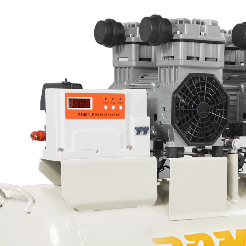Hot Sale Professional Low Noise Oil Free Air Compressor 120L air Compressor 220v