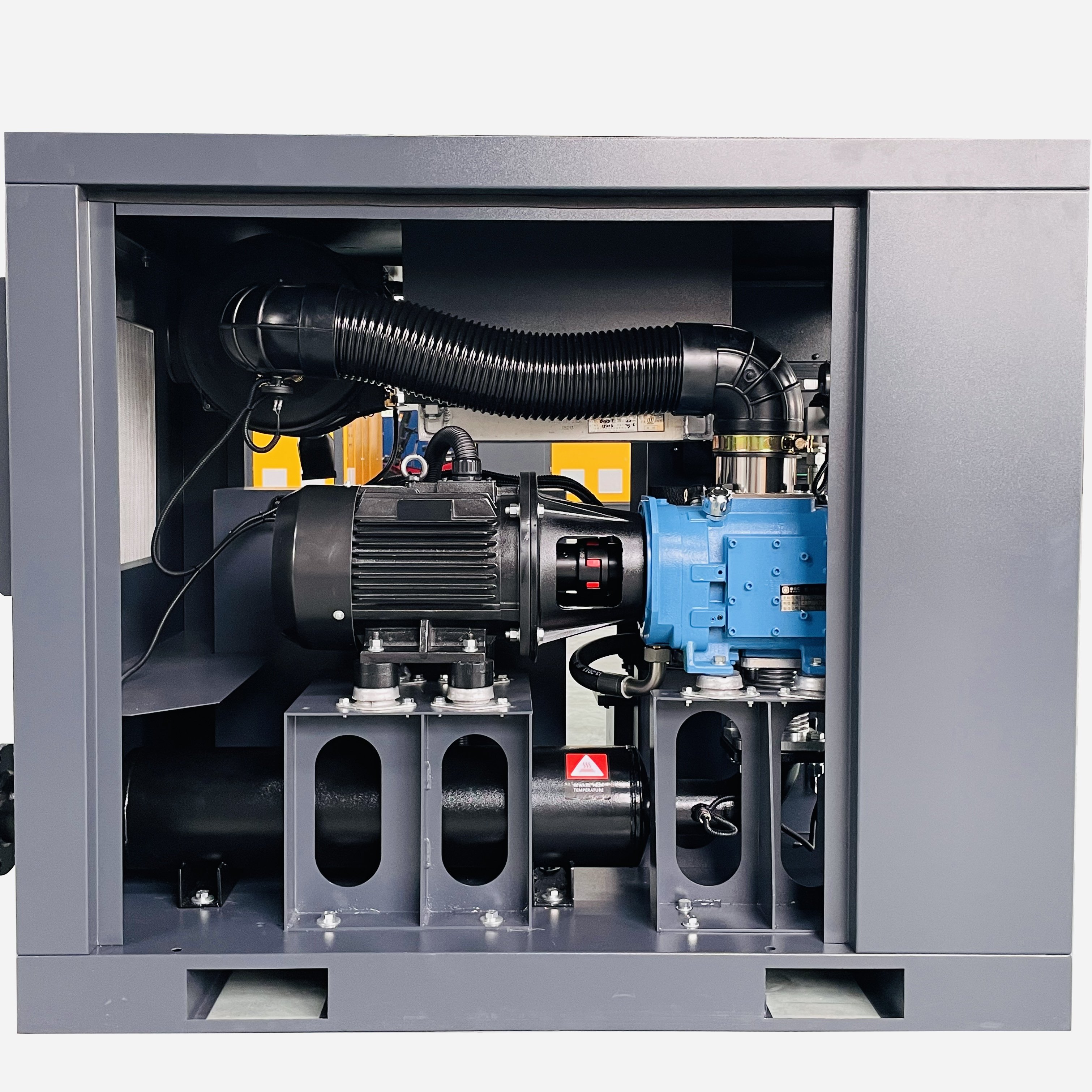 Low Pressure Oil-free Industrial Screw Blower 0.5bar-1.5bar air Compressor with Pm Inverter
