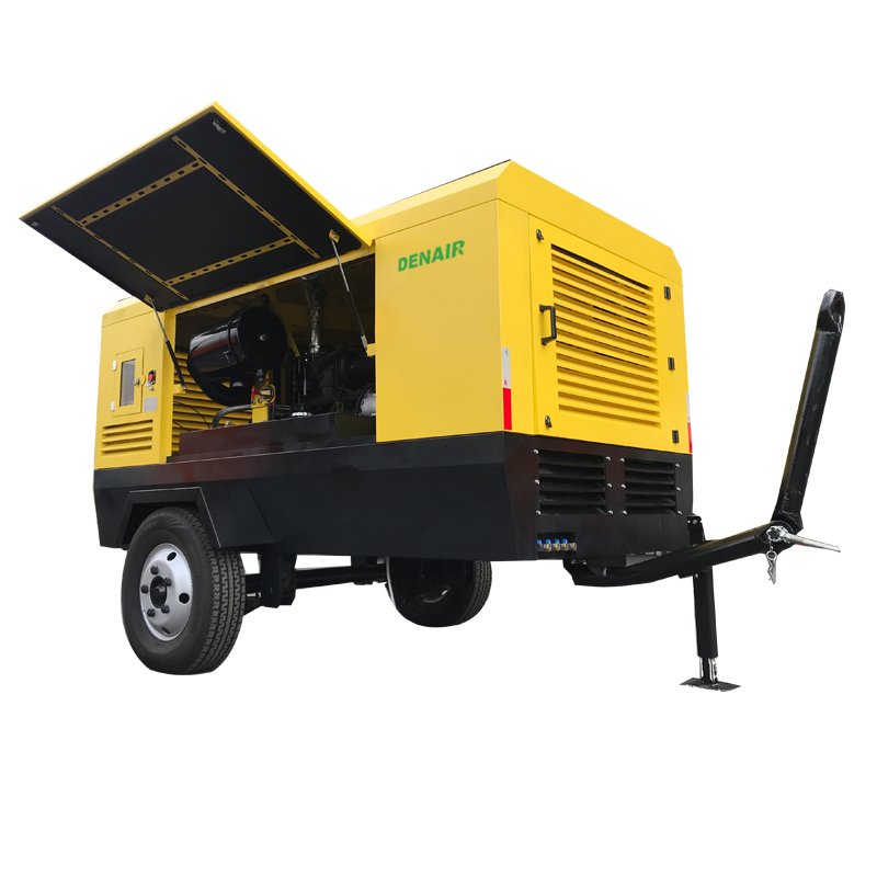 Top Brand in China Portable Air Compressor 260 CFM 250 PSI Air Machine