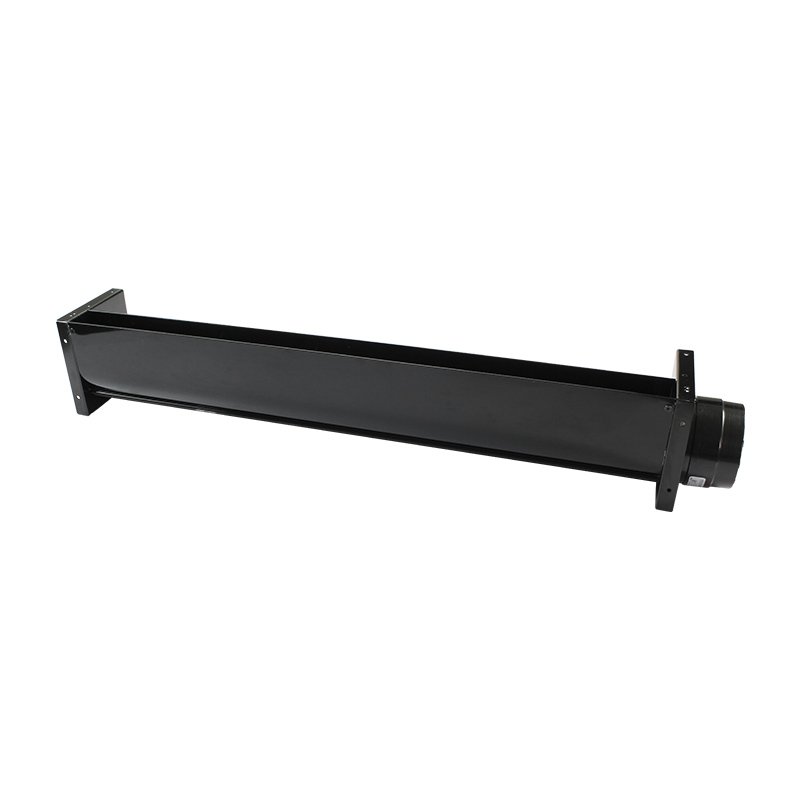 PRSK AC 220V 50Hz 60mm Shaded Pole Motor Cross Flow Fan Aluminum Alloy Blade Air Curtain Tangential Blower Fan