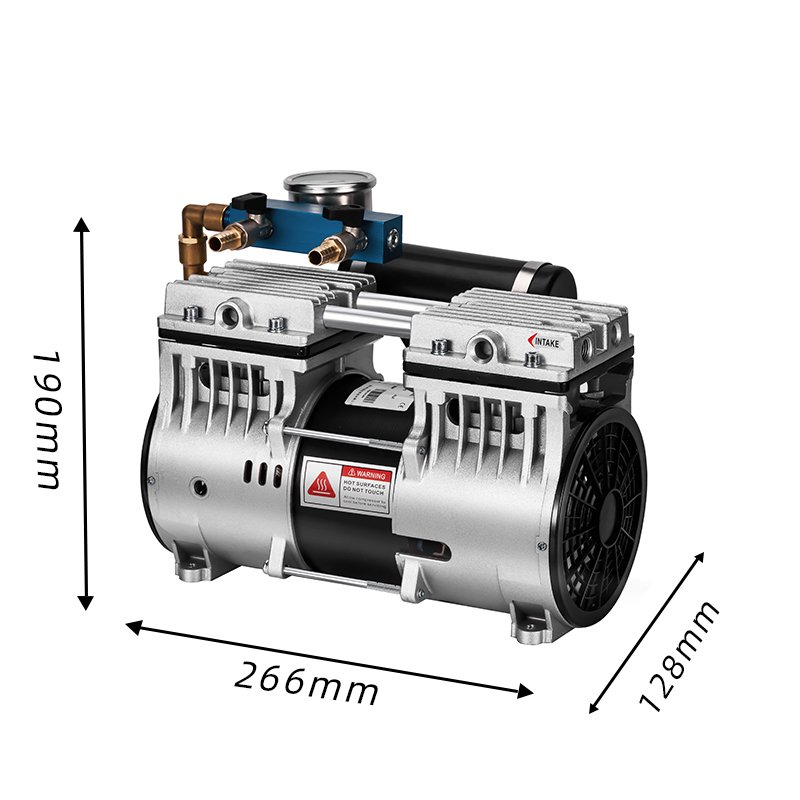Manufacturers Wholesale 500W Portable Inflatable Oil-free Air Aeration Compressors Pump for Fish Farm