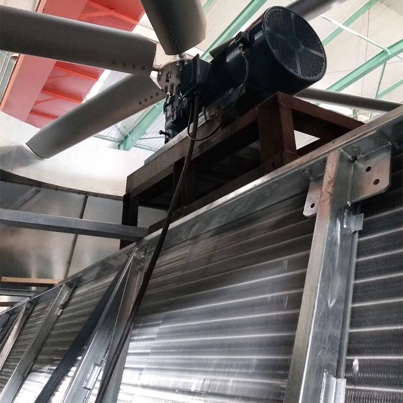 Industrial Cooling Equipment Dry Cooler Condenser V Type Air Heat Exchanger Dry Air Cooler