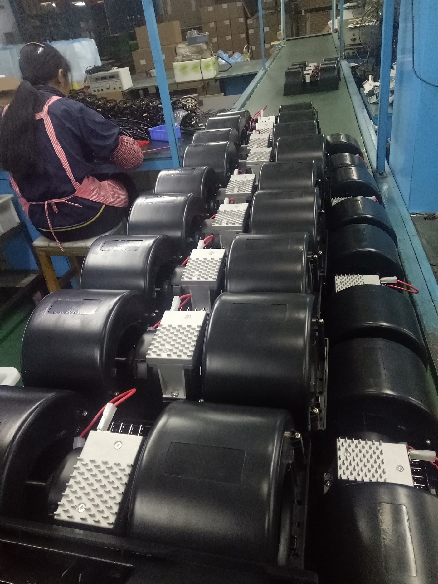 Bus Condenser Fan air Conditioning Systems Evaporator Blower 12V and 24V Italy Thermoking Parts SPAL 006 008 Series Manufacture