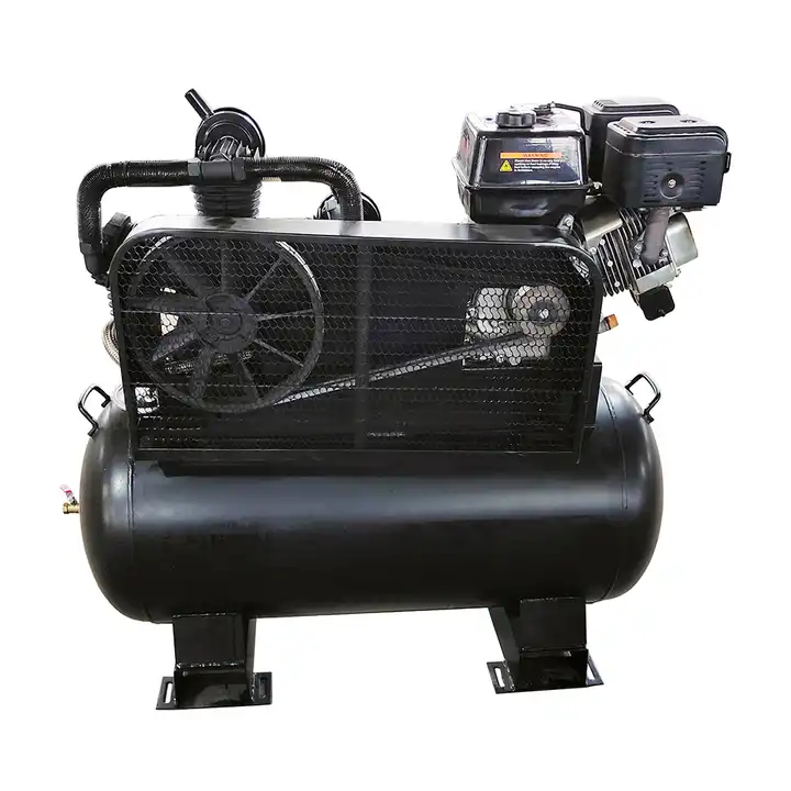 Factory Price Oil Lubricated 9hp 12.5bar Piston Industrial Portable Petrol Gasoline Engine air Compressor