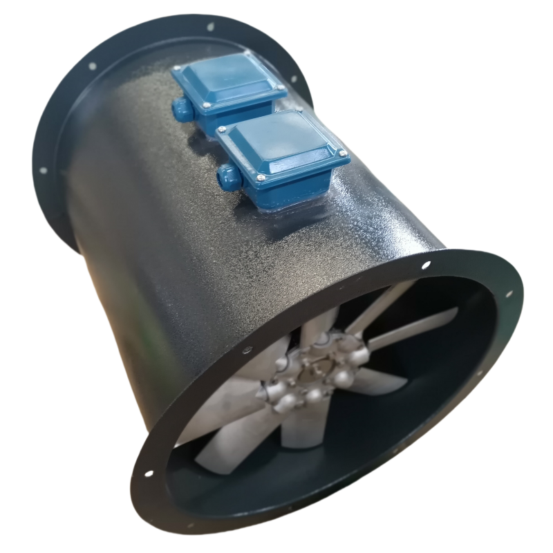 High Performance Direct Drive Tunnel Type Axial Flow Fans for Industry