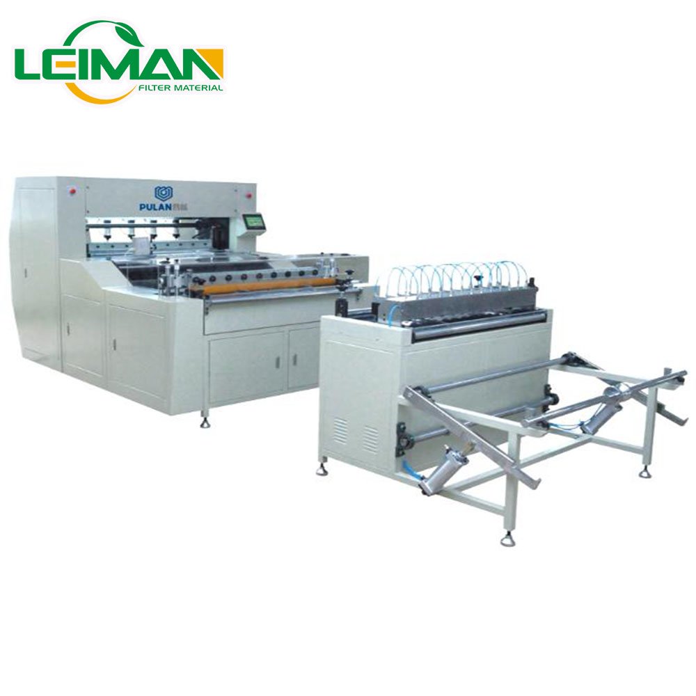 High Efficient Full-auto CNC Knife Paper Pleating Production Line for air Filter
